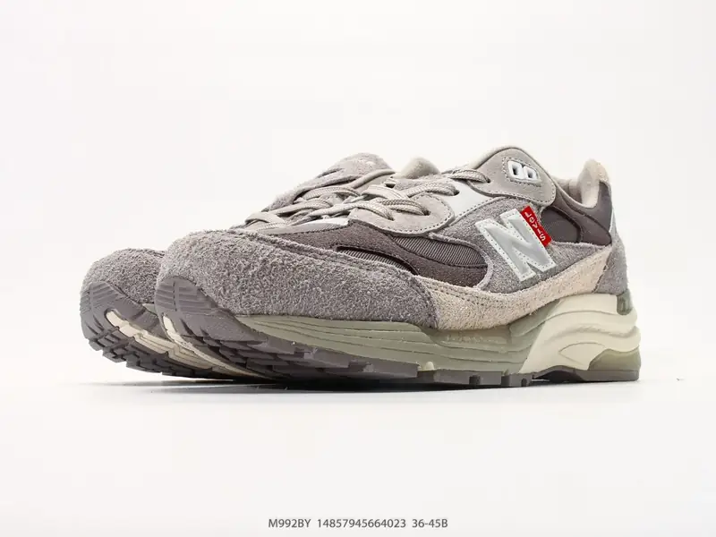 New Balance Sportschuhe Retro Atmungsaktiv Leder M992BY #14857945664023